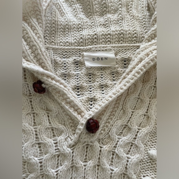 DOEN NUAGE SWEATER -- IVORY - Picture 3 of 5